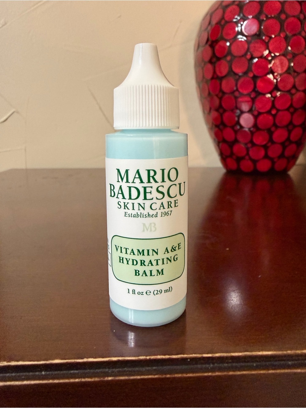 Mario Badescu Vitamin A & E Hydrating Balm 1 oz Lightweight Face Moisturizer